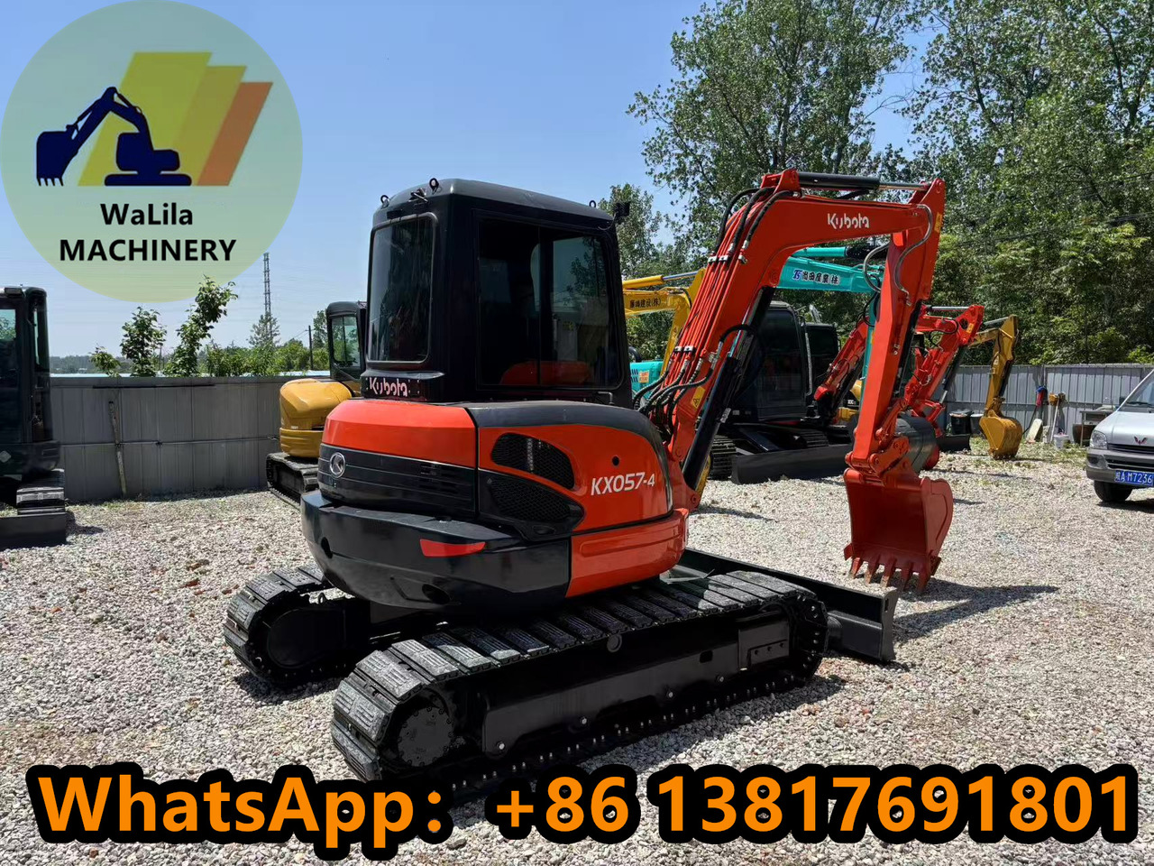 KUBOTA KX057 - Miniexcavadora: foto 5 KUBOTA KX057 - Miniexcavadora: foto 5