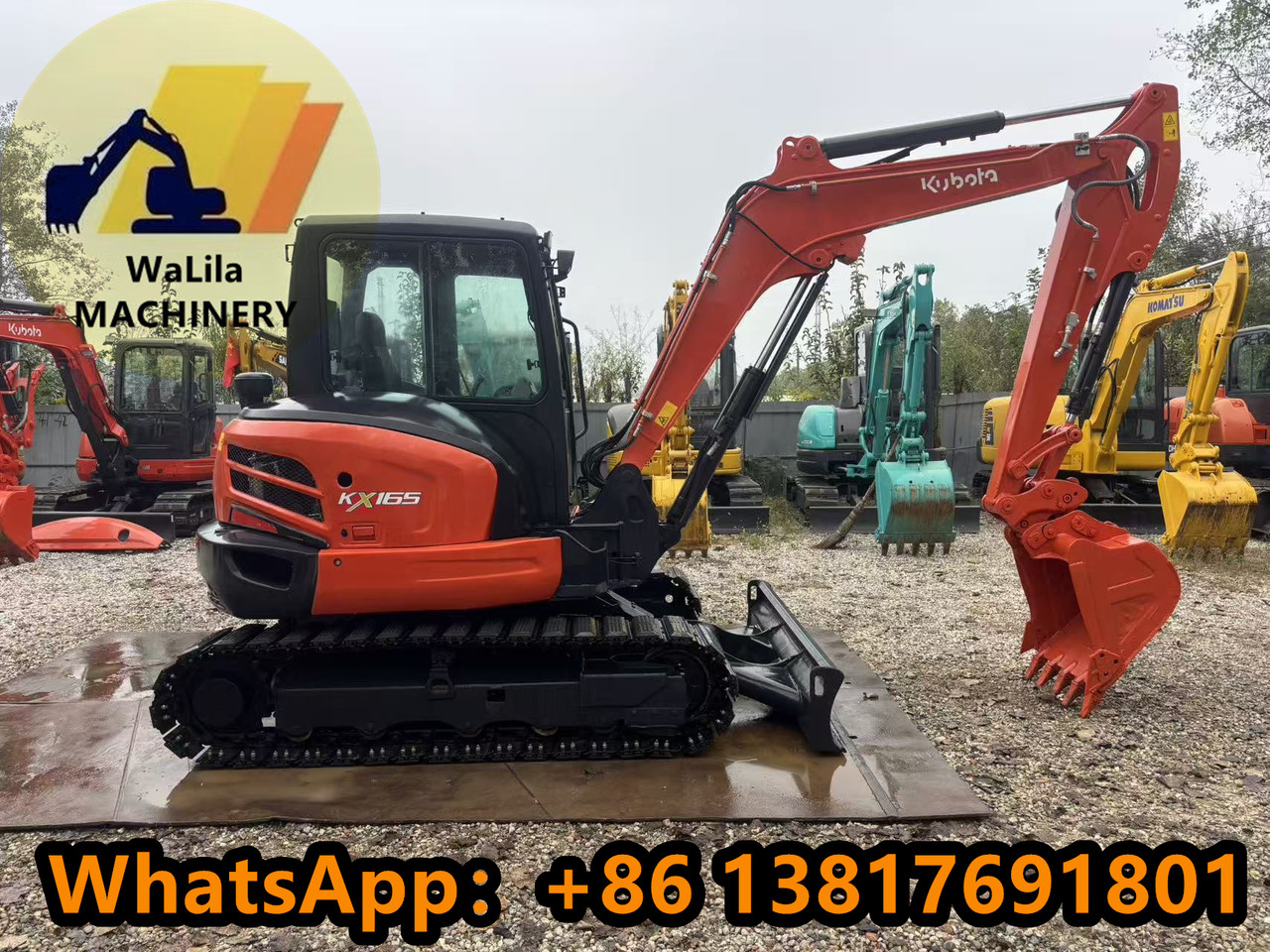 KUBOTA KX165-5 - Miniexcavadora: foto 1 KUBOTA KX165-5 - Miniexcavadora: foto 1