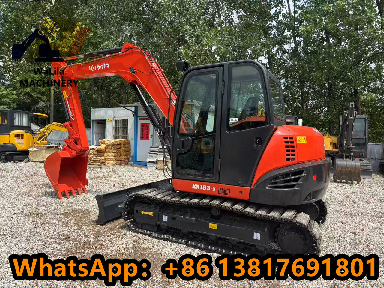 KUBOTA KX183 - Miniexcavadora: foto 3 KUBOTA KX183 - Miniexcavadora: foto 3
