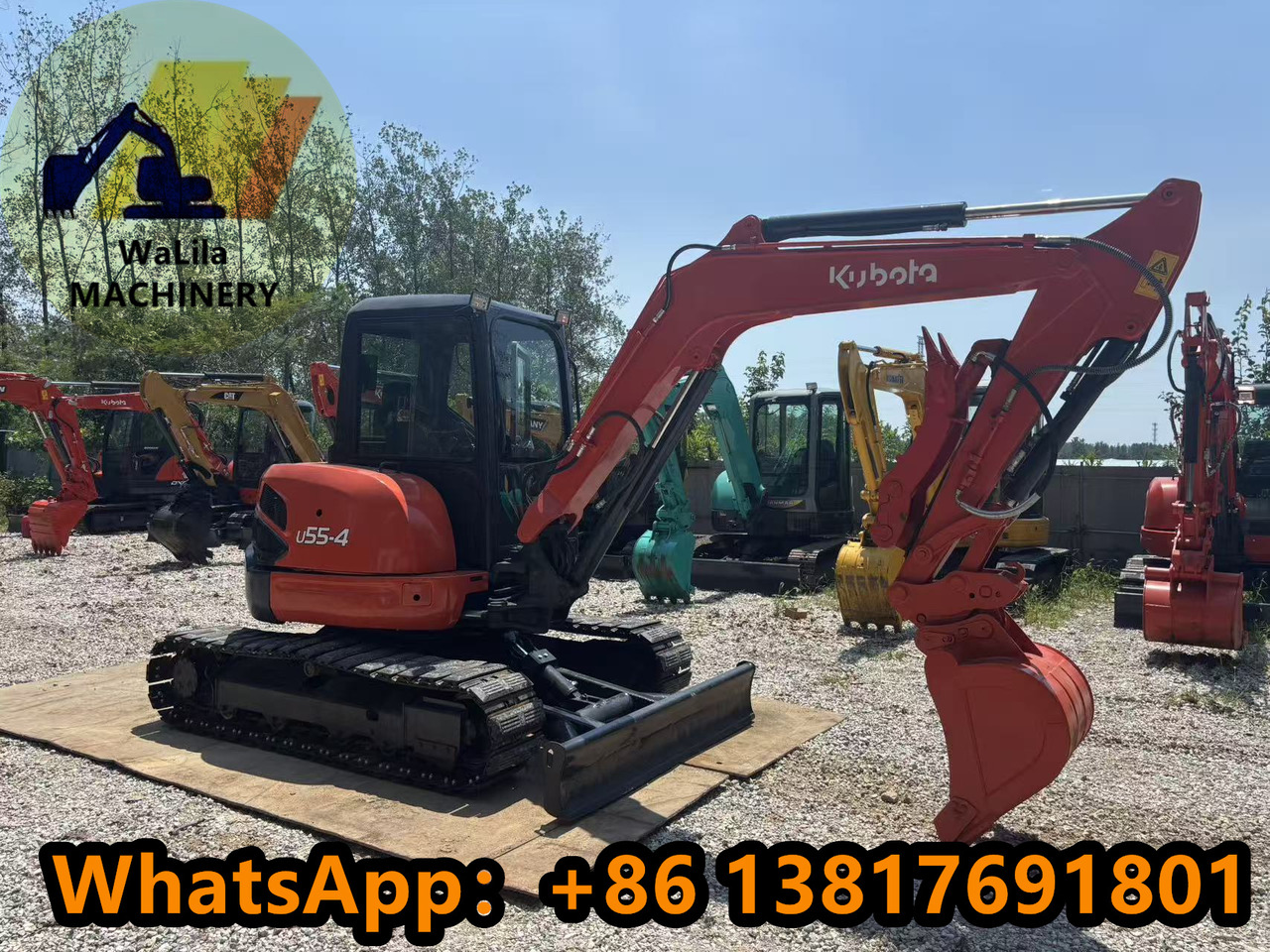 KUBOTA U55-4 - Miniexcavadora: foto 1 KUBOTA U55-4 - Miniexcavadora: foto 1