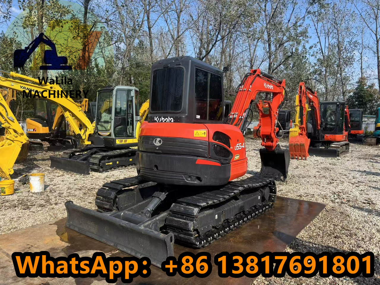 KUBOTA U55-4 - Miniexcavadora: foto 4 KUBOTA U55-4 - Miniexcavadora: foto 4