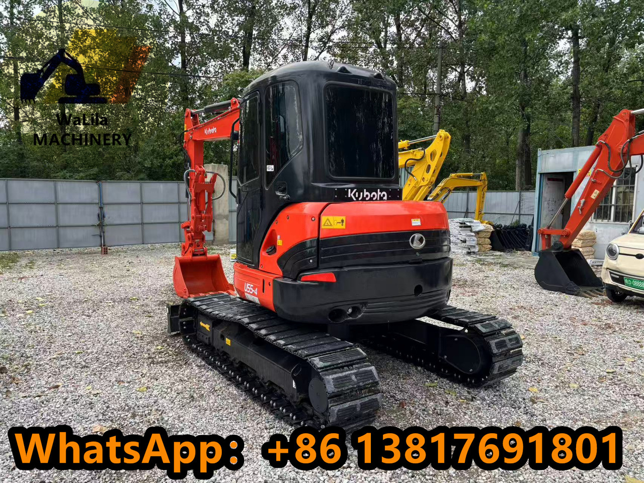 KUBOTA U55-4 - Miniexcavadora: foto 5 KUBOTA U55-4 - Miniexcavadora: foto 5