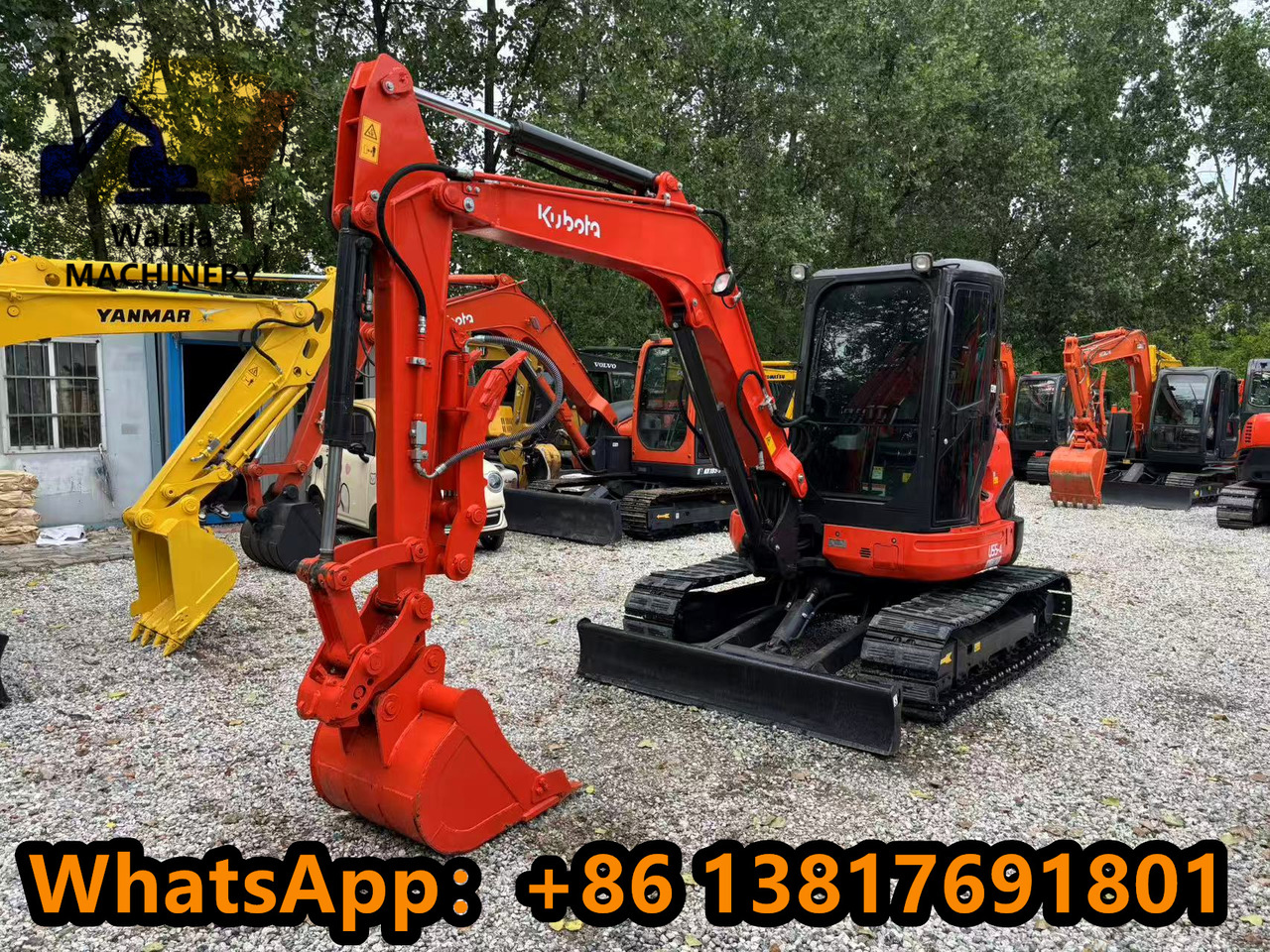 KUBOTA U55 - Miniexcavadora: foto 3 KUBOTA U55 - Miniexcavadora: foto 3