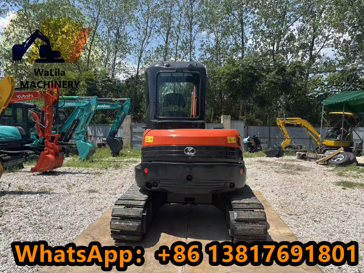 KUBOTA U55 Japanese imported excavator - Miniexcavadora: foto 4 KUBOTA U55 Japanese imported excavator - Miniexcavadora: foto 4