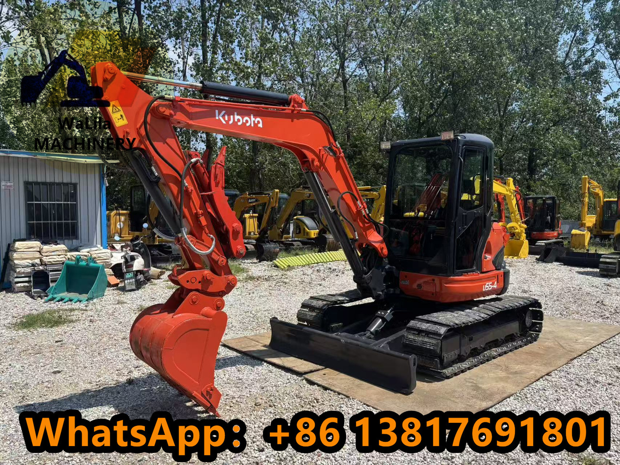 KUBOTA U55 Japanese imported excavator - Miniexcavadora: foto 3 KUBOTA U55 Japanese imported excavator - Miniexcavadora: foto 3