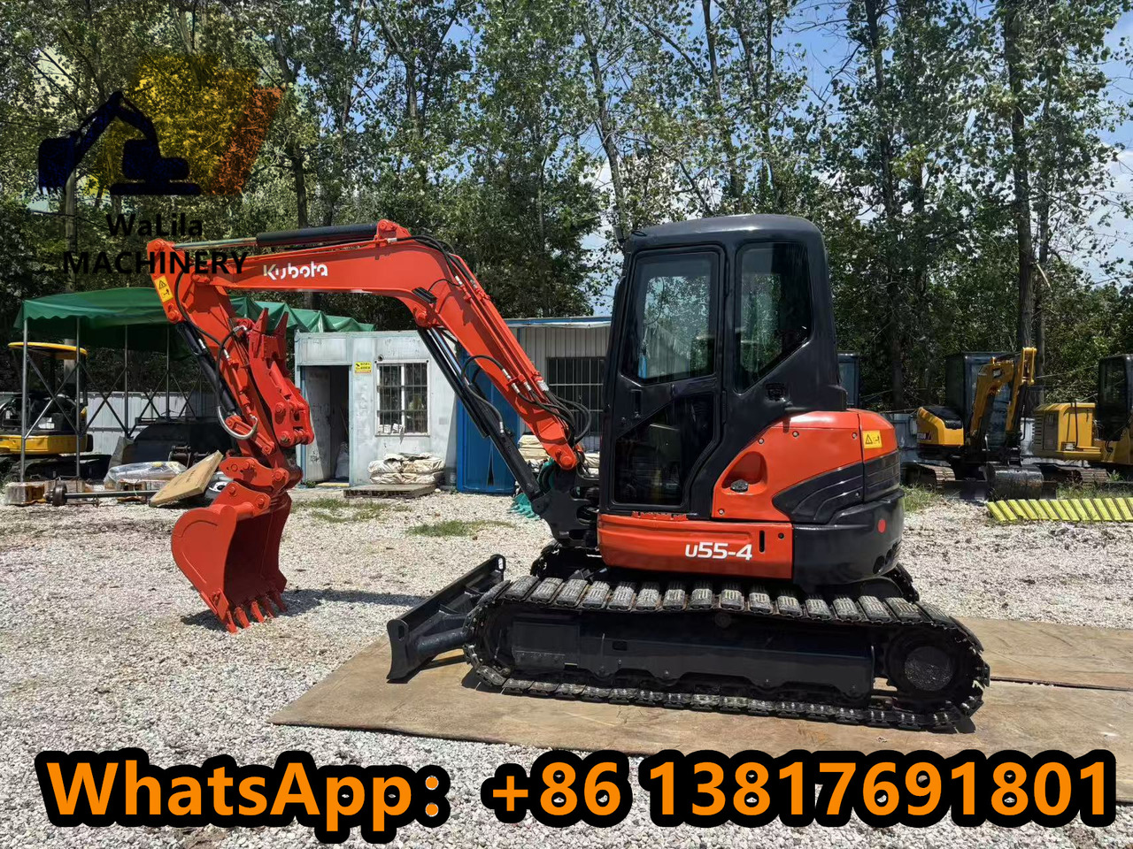 KUBOTA U55 Japanese imported excavator - Miniexcavadora: foto 2 KUBOTA U55 Japanese imported excavator - Miniexcavadora: foto 2