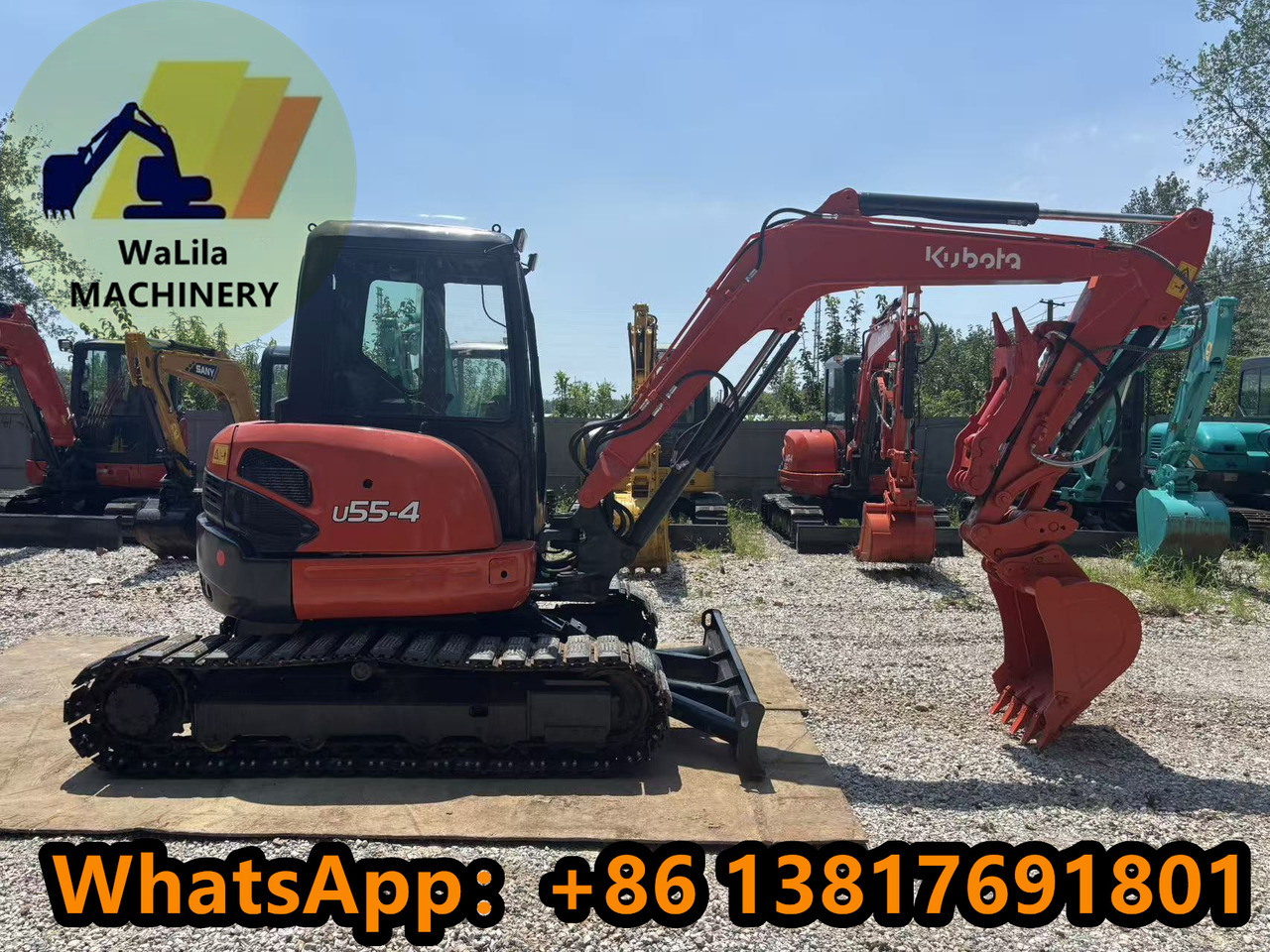 KUBOTA U55 Japanese imported excavator - Miniexcavadora: foto 1 KUBOTA U55 Japanese imported excavator - Miniexcavadora: foto 1
