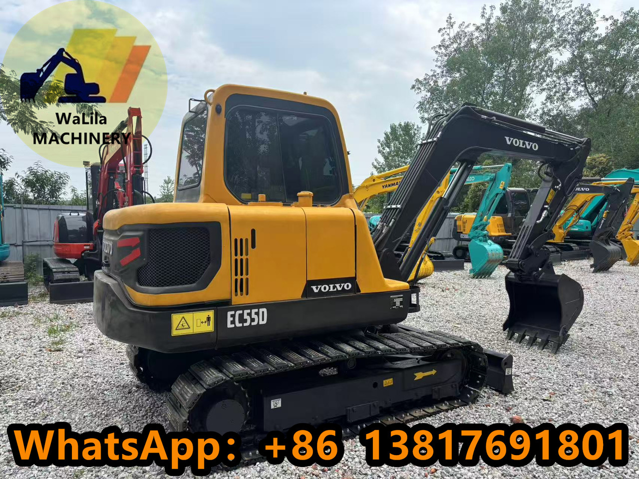 VOLVO EC55 - Miniexcavadora: foto 3 VOLVO EC55 - Miniexcavadora: foto 3