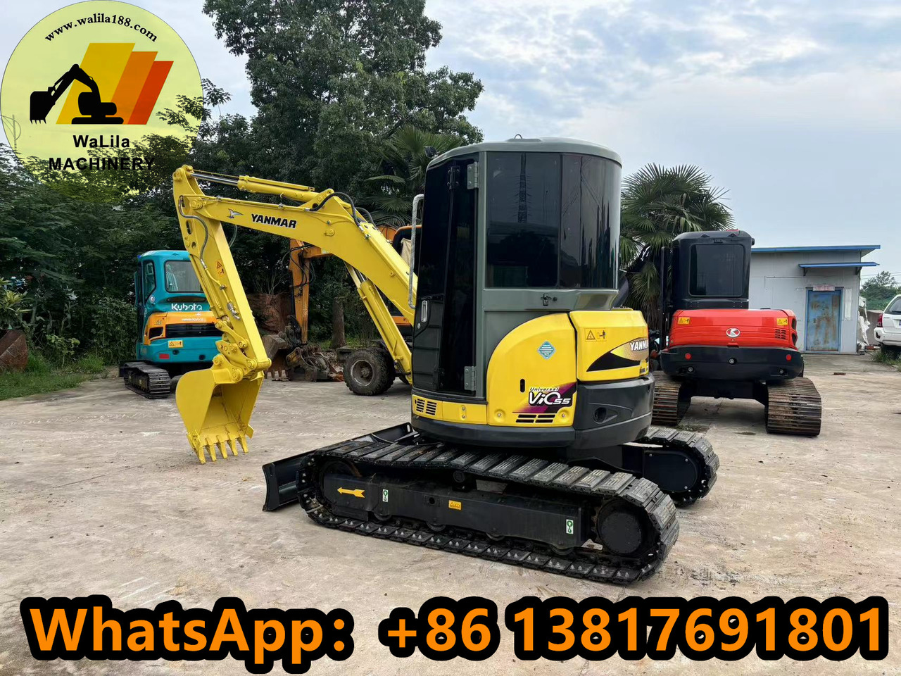 Yanmar Vio 55 Vio55 - Miniexcavadora: foto 1 Yanmar Vio 55 Vio55 - Miniexcavadora: foto 1