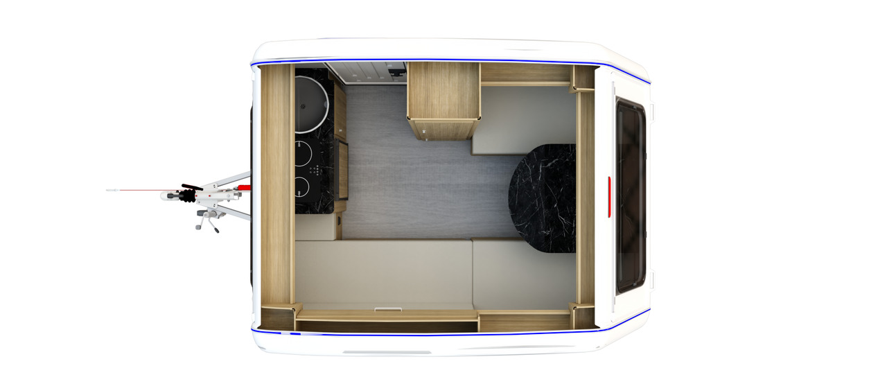 Niewiadów N126E kemping 2+1 3 osoby 750kg BEST PRICE - Caravana: foto 4 Niewiadów N126E kemping 2+1 3 osoby 750kg BEST PRICE - Caravana: foto 4