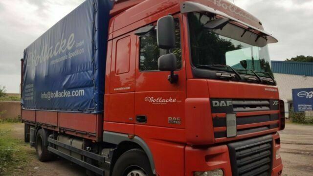 DAF 105-410 XF Plane Spriegel German Truck - Camión lona: foto 3 DAF 105-410 XF Plane Spriegel German Truck - Camión lona: foto 3