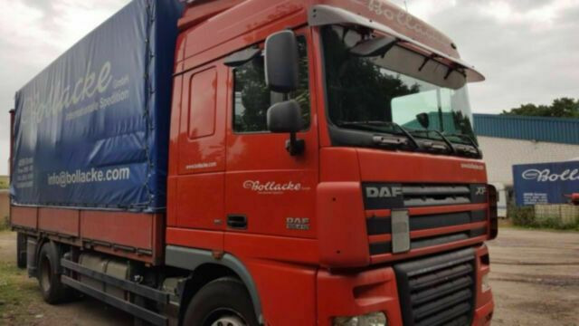 DAF 105-410Spacs Cap G.Haus/Hoch German TrucRetarder - Camión lona: foto 1 DAF 105-410Spacs Cap G.Haus/Hoch German TrucRetarder - Camión lona: foto 1