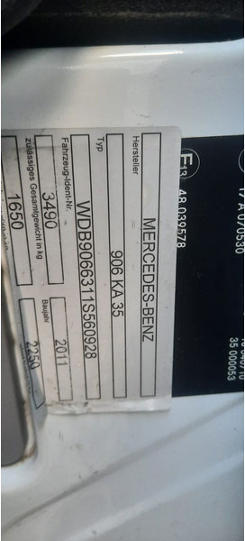 Mercedes-Benz Sprinter 316 Kastenwagen - Furgoneta: foto 4 Mercedes-Benz Sprinter 316 Kastenwagen - Furgoneta: foto 4