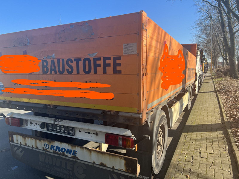 Krone Baustoff Anhänger Luftgefedert ABS - Remolque plataforma/ Caja abierta: foto 4 Krone Baustoff Anhänger Luftgefedert ABS - Remolque plataforma/ Caja abierta: foto 4