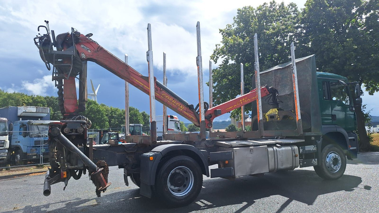MAN TGA 18.480 Holz LKW - Camión forestal, Camión grúa: foto 5 MAN TGA 18.480 Holz LKW - Camión forestal, Camión grúa: foto 5