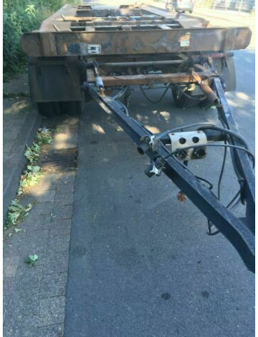 Meiller K18 ZL5,0 Deutsches Fahrzeug - Remolque portacontenedore/ Intercambiable: foto 1 Meiller K18 ZL5,0 Deutsches Fahrzeug - Remolque portacontenedore/ Intercambiable: foto 1