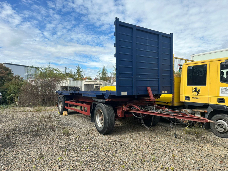 Schmitz Cargobull WF18 mit Plattform - Semirremolque plataforma/ Caja abierta: foto 1 Schmitz Cargobull WF18 mit Plattform - Semirremolque plataforma/ Caja abierta: foto 1