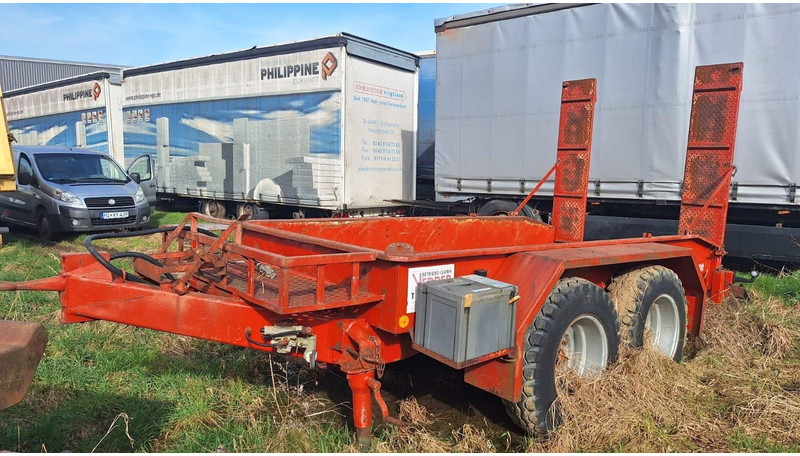 Westfalia 2-Achser Tanden Tieflader mit Rampen - Remolque plataforma/ Caja abierta: foto 2 Westfalia 2-Achser Tanden Tieflader mit Rampen - Remolque plataforma/ Caja abierta: foto 2