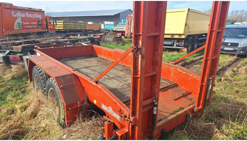 Westfalia 2-Achser Tanden Tieflader mit Rampen - Remolque plataforma/ Caja abierta: foto 4 Westfalia 2-Achser Tanden Tieflader mit Rampen - Remolque plataforma/ Caja abierta: foto 4