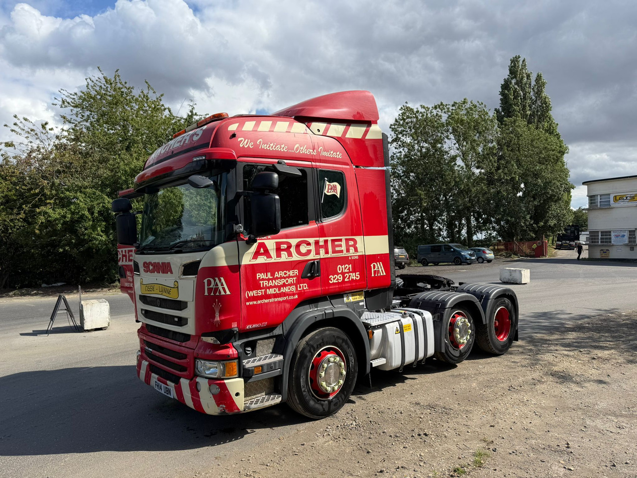 Cabeza tractora 2014 Scania R450 Tractor Unit: foto 28