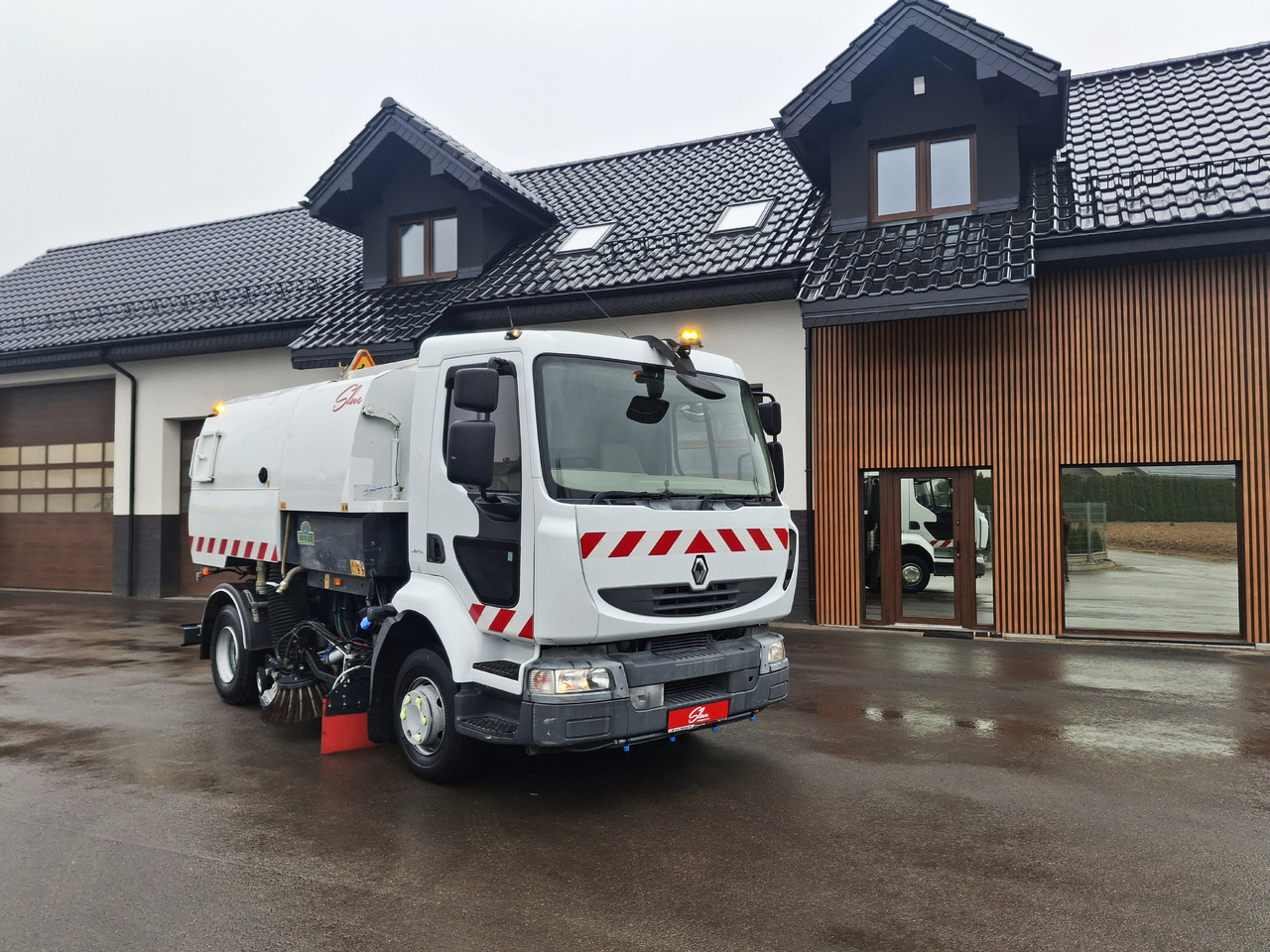 RENAULT Midlum 220 Zamiatarka Kehrmaschine Johnston 2 Motoren Szczotki L/R - Barredora vial: foto 1 RENAULT Midlum 220 Zamiatarka Kehrmaschine Johnston 2 Motoren Szczotki L/R - Barredora vial: foto 1