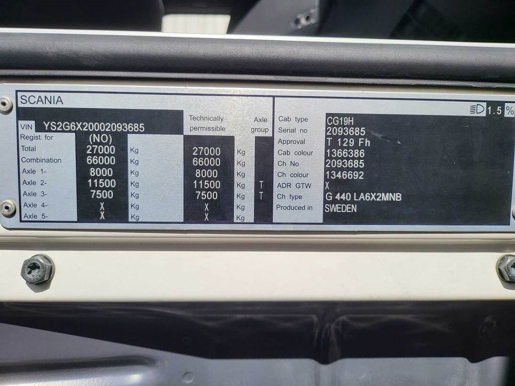 Leasing de Scania G440 6X2  Scania G440 6X2: foto 15 Leasing de Scania G440 6X2  Scania G440 6X2: foto 15