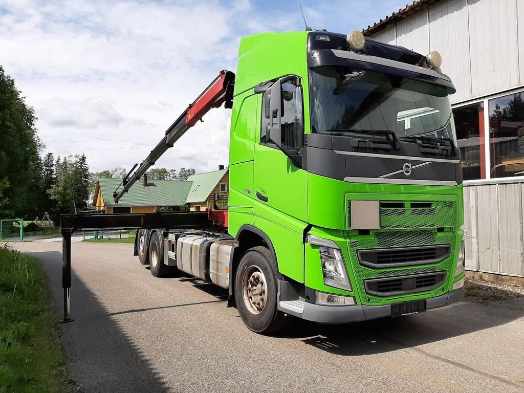 Volvo FH500 6X2 PALIFT + HMF 2120 K5 - Camión multibasculante: foto 4 Volvo FH500 6X2 PALIFT + HMF 2120 K5 - Camión multibasculante: foto 4