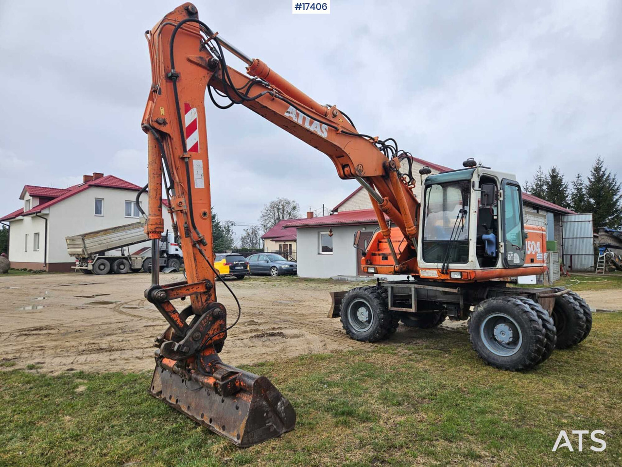 2000 Atlas 1504 - Excavadora de ruedas: foto 1 2000 Atlas 1504 - Excavadora de ruedas: foto 1