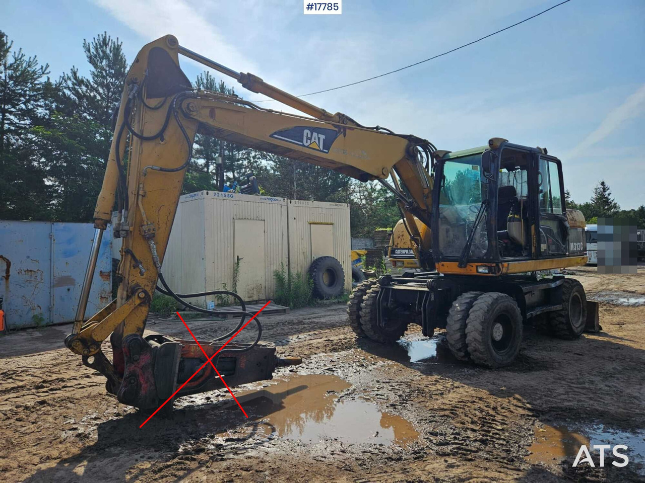 2005 CAT M313 C - Excavadora de ruedas: foto 1 2005 CAT M313 C - Excavadora de ruedas: foto 1