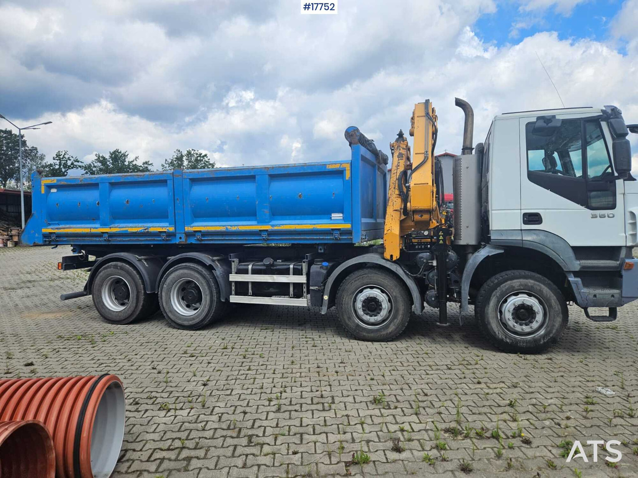 2007 Iveco Trakker +EFFER 210 3s - Camión grúa, Camión volquete: foto 2 2007 Iveco Trakker +EFFER 210 3s - Camión grúa, Camión volquete: foto 2