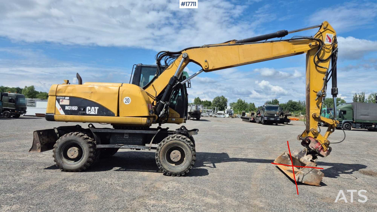 2008 CAT M316D - Excavadora de ruedas: foto 3 2008 CAT M316D - Excavadora de ruedas: foto 3