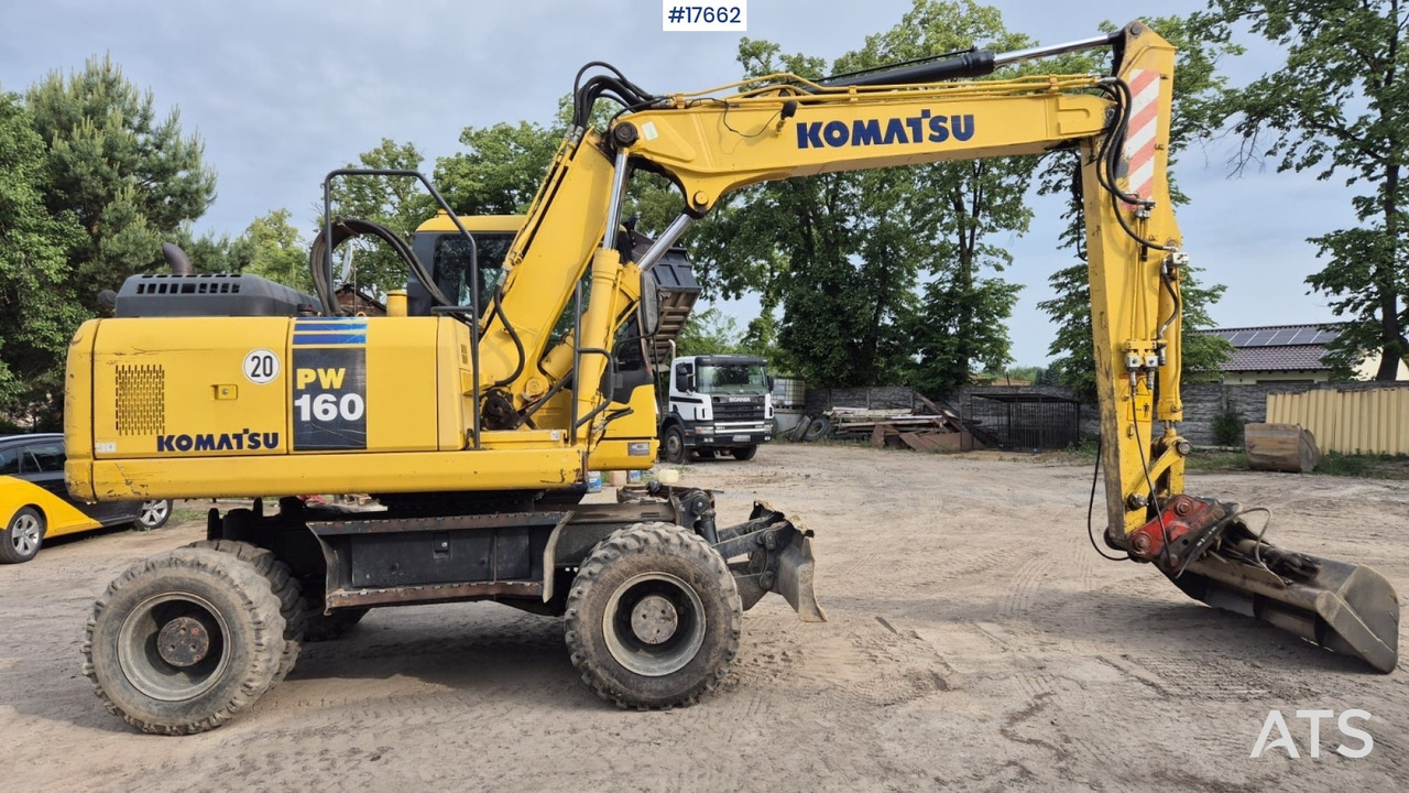 2012 Komatsu PW 160 - Excavadora de ruedas: foto 4 2012 Komatsu PW 160 - Excavadora de ruedas: foto 4