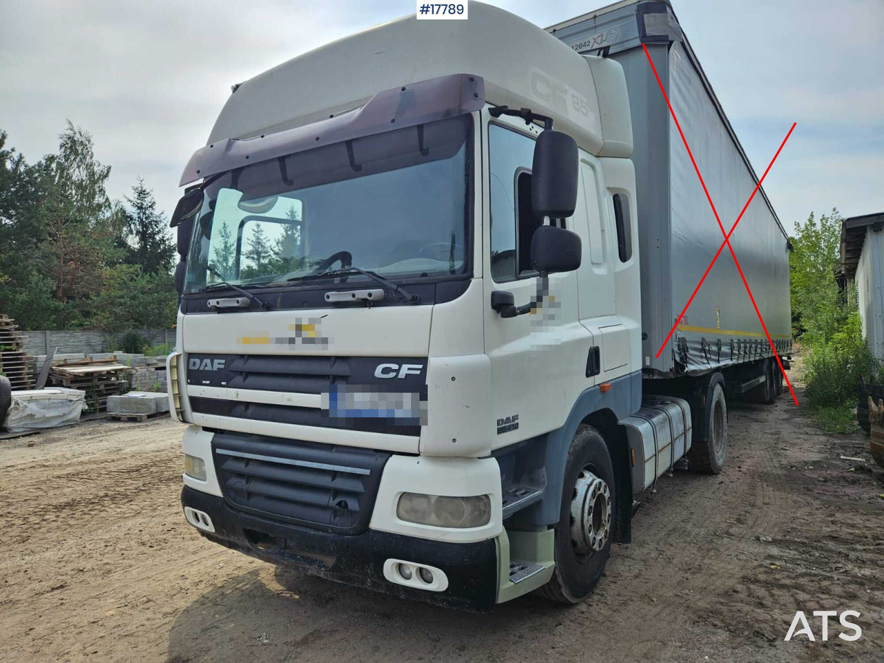 2007 DAF CF 85.410 - Cabeza tractora: foto 2 2007 DAF CF 85.410 - Cabeza tractora: foto 2