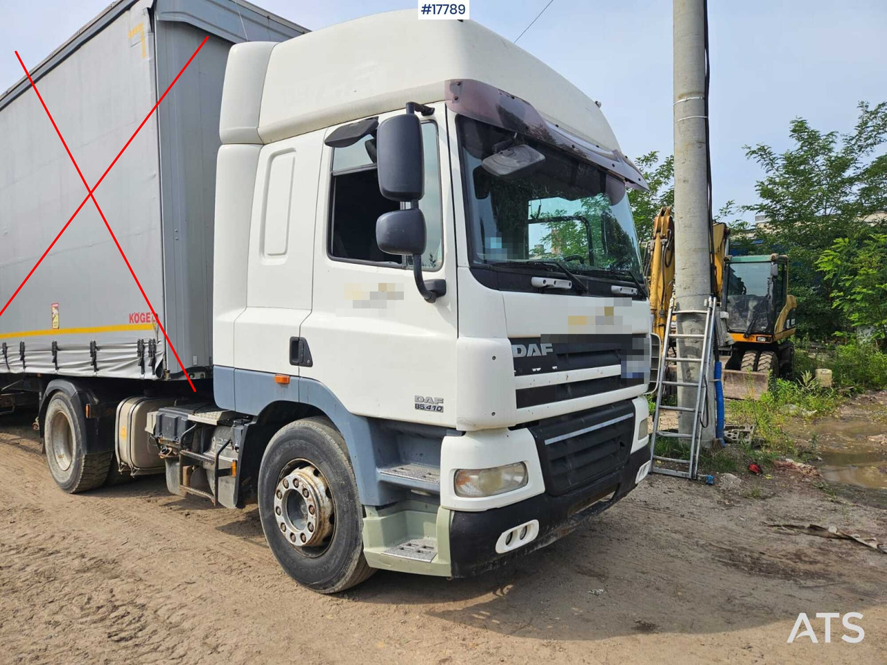 2007 DAF CF 85.410 - Cabeza tractora: foto 1 2007 DAF CF 85.410 - Cabeza tractora: foto 1