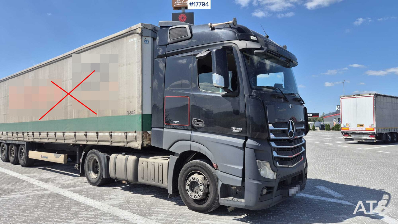 Cabeza tractora Truck tractor MERCEDES-BENZ ACTROS 1845 (2012): foto 1