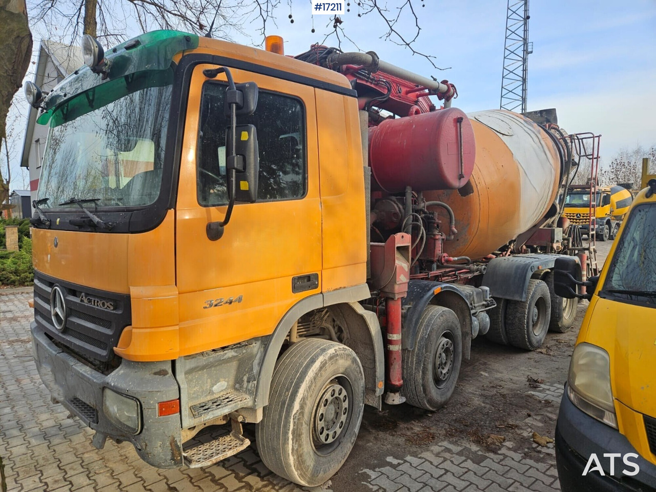 Concrete pump CIFA - Mercedes-Benz Actros 3244 (2005) - Camión bomba de hormigón: foto 4 Concrete pump CIFA - Mercedes-Benz Actros 3244 (2005) - Camión bomba de hormigón: foto 4