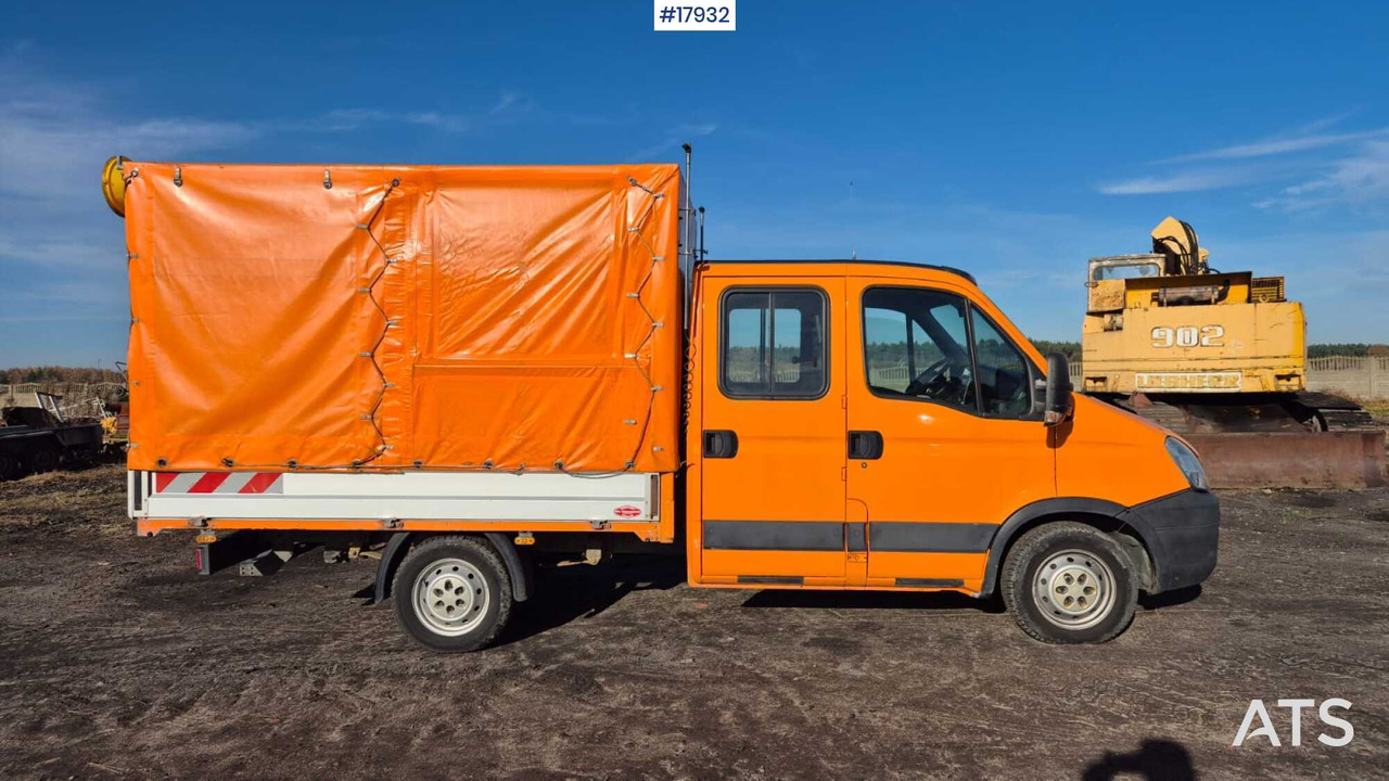 Furgoneta con lona, Furgoneta combi IVECO 35S14D double cab with box body (2011): foto 6