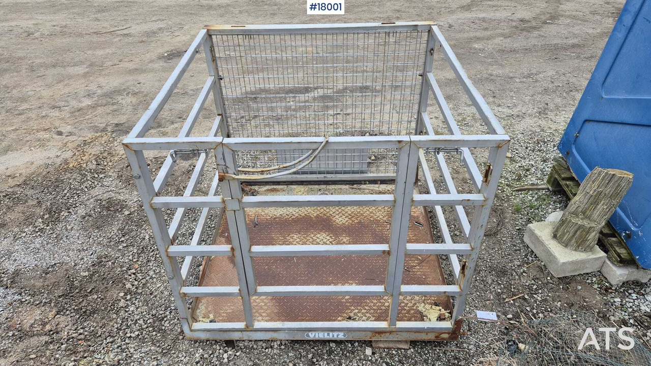 Work platform forklift basket VIELITZ AF 300 (2020) - Implemento para Maquinaria de construcción: foto 3 Work platform forklift basket VIELITZ AF 300 (2020) - Implemento para Maquinaria de construcción: foto 3