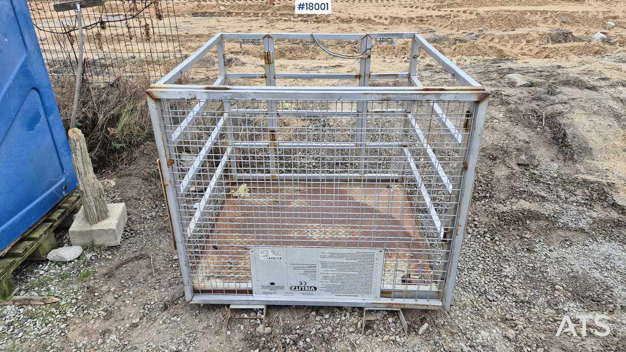 Work platform forklift basket VIELITZ AF 300 (2020) - Implemento para Maquinaria de construcción: foto 1 Work platform forklift basket VIELITZ AF 300 (2020) - Implemento para Maquinaria de construcción: foto 1