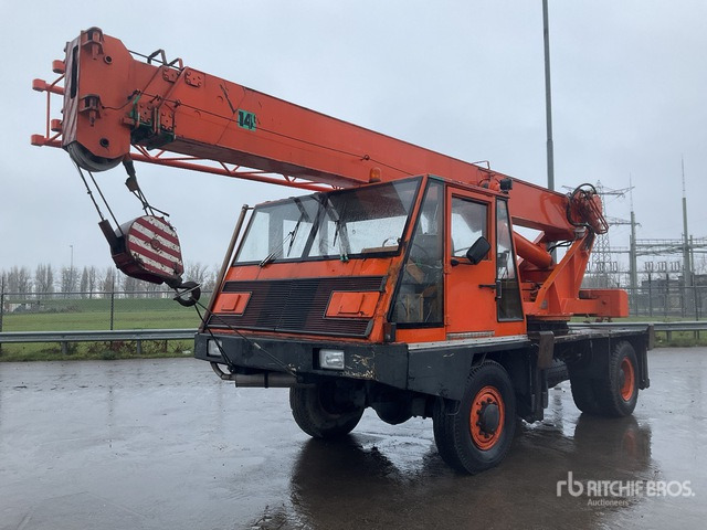 1979 Haulotte GH166 14000 kg 4x4 All Terrain Crane - Grúa todo terreno: foto 2 1979 Haulotte GH166 14000 kg 4x4 All Terrain Crane - Grúa todo terreno: foto 2