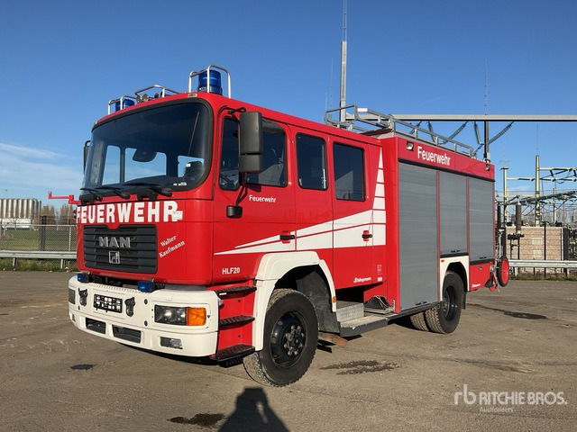 2001 MAN 14.284 MA-LF 4x4 Crew Cab Fire Truck - Camión de bomberos: foto 1 2001 MAN 14.284 MA-LF 4x4 Crew Cab Fire Truck - Camión de bomberos: foto 1