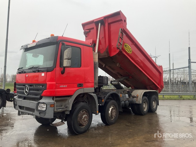 2006 Mercedes-Benz ACTROS 4144 8x8 Twin-Steer Tri/A Dump Truck - Camión volquete: foto 1 2006 Mercedes-Benz ACTROS 4144 8x8 Twin-Steer Tri/A Dump Truck - Camión volquete: foto 1