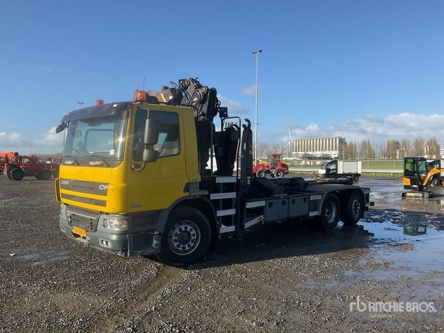 2008 DAF FAS75 6x2 Hooklift Truck - Camión multibasculante, Camión grúa: foto 2 2008 DAF FAS75 6x2 Hooklift Truck - Camión multibasculante, Camión grúa: foto 2