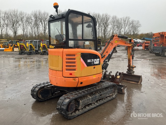 2012 Cat 302.7D Mini Excavator: <6.6t - Miniexcavadora: foto 3 2012 Cat 302.7D Mini Excavator: <6.6t - Miniexcavadora: foto 3