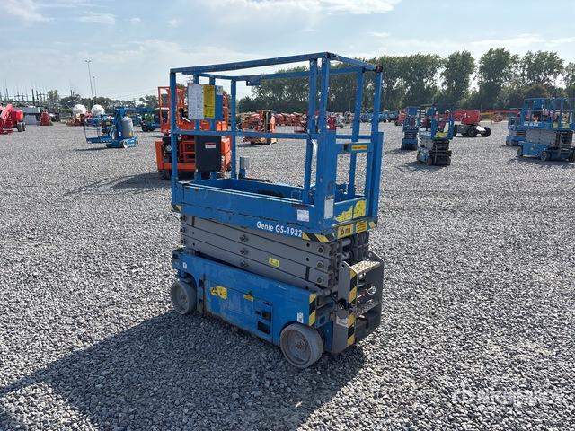 2013 Genie GS-1932 Electric Scissor Lift - Plataforma de tijeras: foto 4 2013 Genie GS-1932 Electric Scissor Lift - Plataforma de tijeras: foto 4