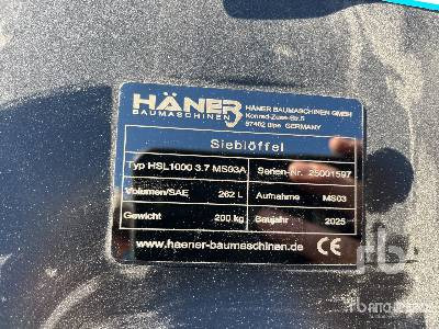 HAENER HSL1000 3.7 MS0 980 mm Skeleton (Unused) - Cazo para excavadora: foto 5 HAENER HSL1000 3.7 MS0 980 mm Skeleton (Unused) - Cazo para excavadora: foto 5