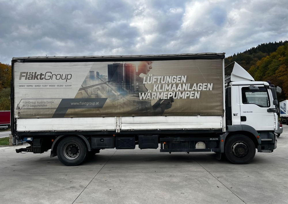 MAN TGM 18.330 4x2 // Zabudowa Burtowa // Manual // Specjalny // Ładowność 9600kg // - Camión lona: foto 4 MAN TGM 18.330 4x2 // Zabudowa Burtowa // Manual // Specjalny // Ładowność 9600kg // - Camión lona: foto 4