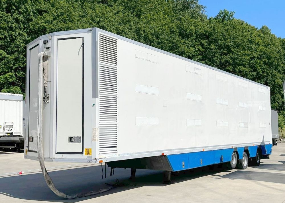 Pezzaioli HMK Industri // Do przewozu zwierząt // 2004 Rok // 3 Pokłady // Waga // Osi skrętne // Oznonacja // - Semirremolque transporte de ganado: foto 1 Pezzaioli HMK Industri // Do przewozu zwierząt // 2004 Rok // 3 Pokłady // Waga // Osi skrętne // Oznonacja // - Semirremolque transporte de ganado: foto 1