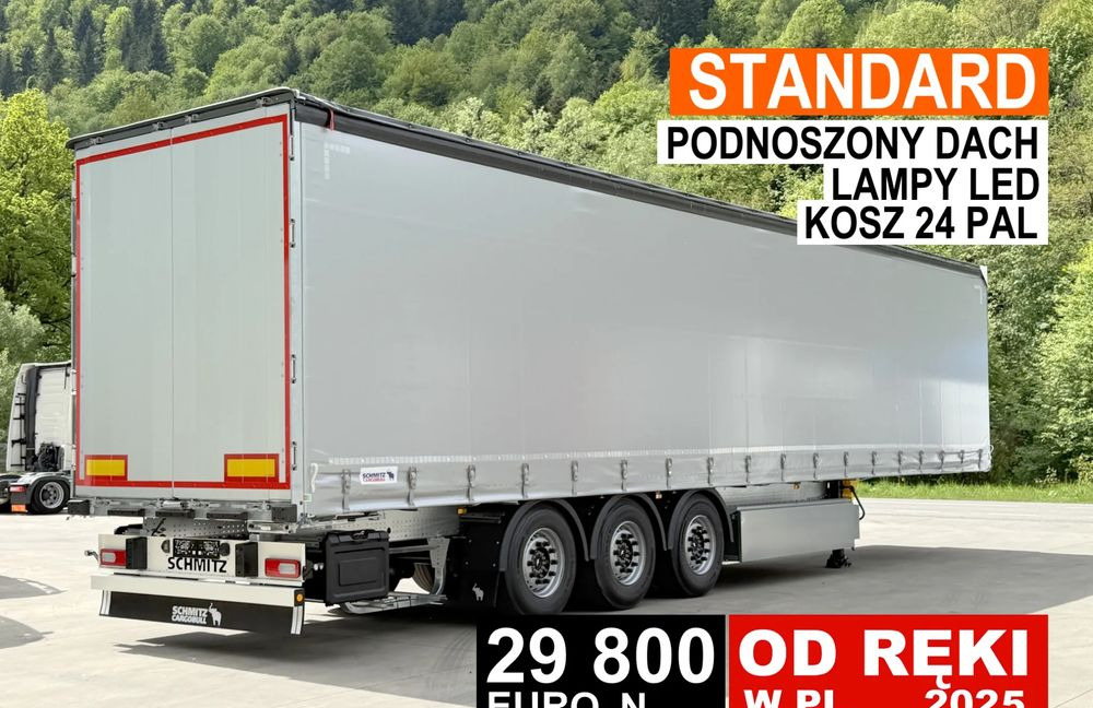 Schmitz Cargobull STANDARD + PDN DACH + 24 PAL - Semirremolque lona: foto 1 Schmitz Cargobull STANDARD + PDN DACH + 24 PAL - Semirremolque lona: foto 1