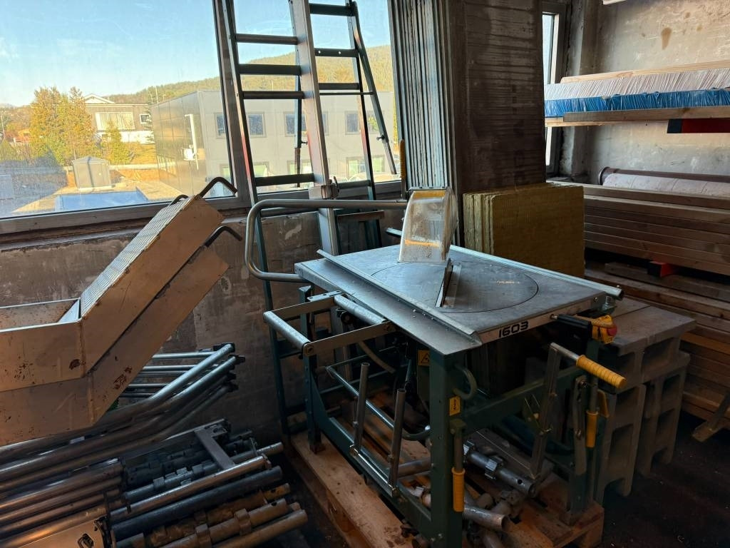 Máquina para madera Ernex 1603 230/400 V gjerdesag med rullebord: foto 7 Máquina para madera Ernex 1603 230/400 V gjerdesag med rullebord: foto 7